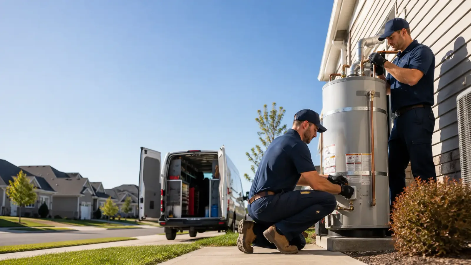 Water Heater Installation in Falun, KS